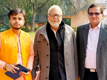 परमाणु विज्ञान केंद्र में युवा सामाजिक कार्यकर्ता हिमांशु चतुर्वेदी का वक्तव्य